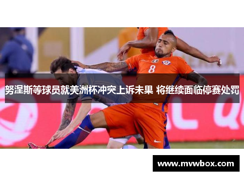 努涅斯等球员就美洲杯冲突上诉未果 将继续面临停赛处罚 努涅斯等球员就美洲杯冲突上诉未果 将继续面临停赛处罚